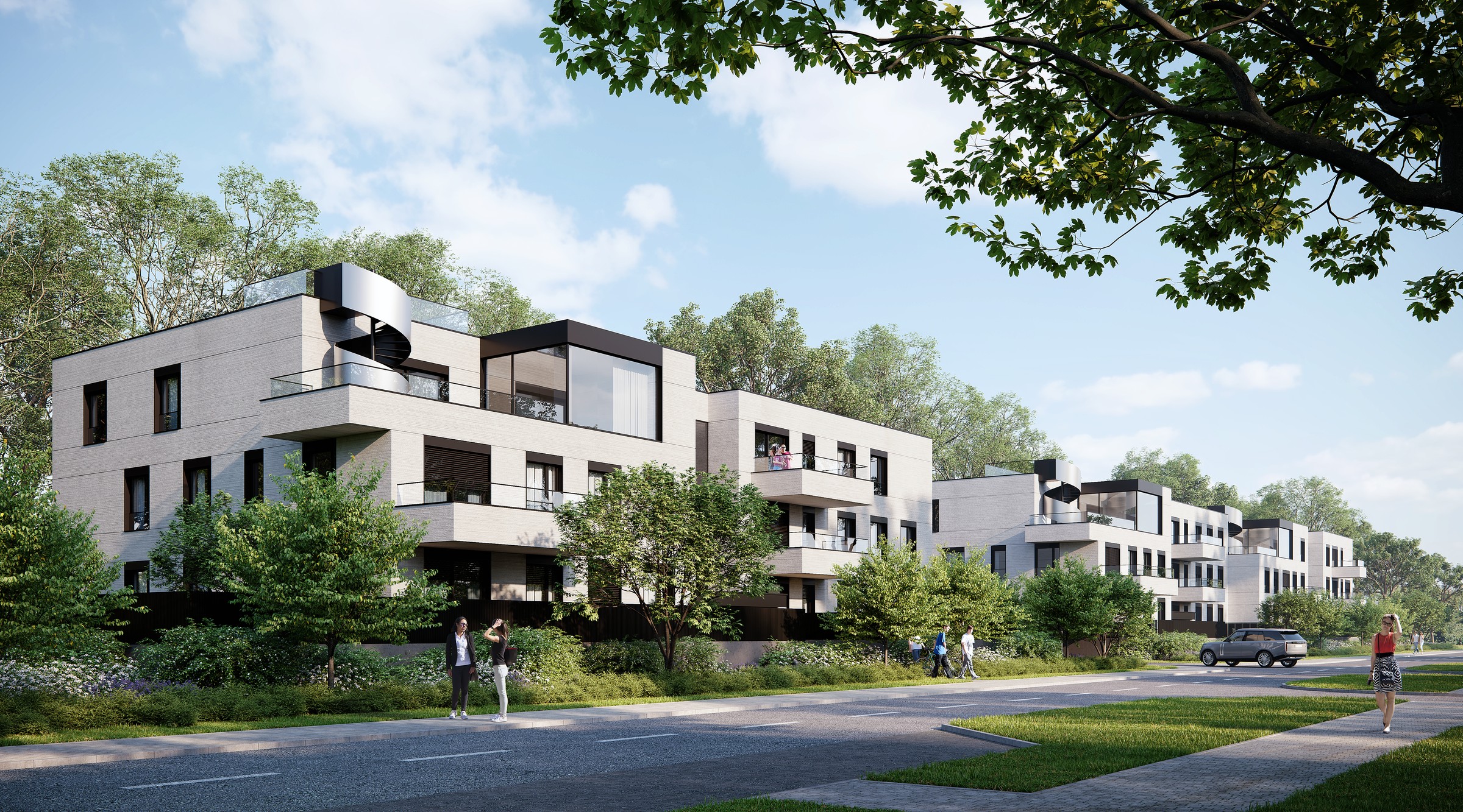 Bluszczańska III — smart home KNX, 105 apartamentów